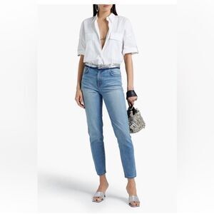 IRO Jonexs Sequins Embellished Mid-Rise Skinny Jeans Size 28 NWT